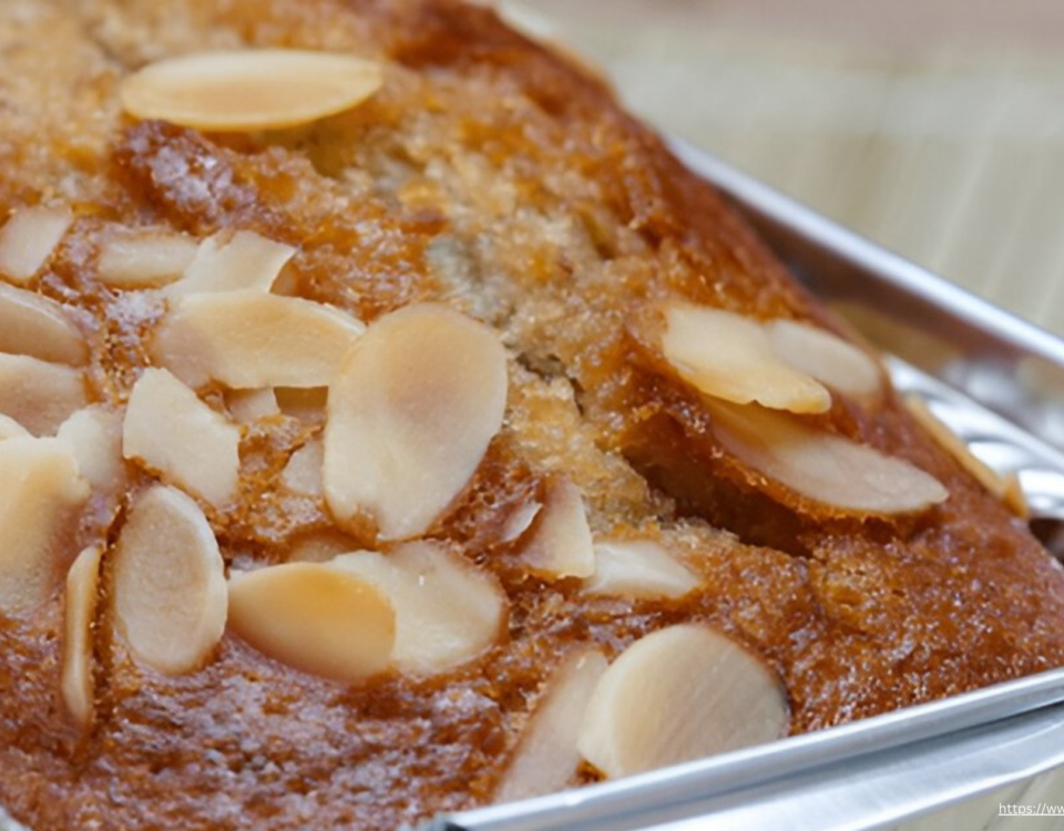 Almond and Chocolate Chip Loaf Cake