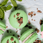 Mint Chocolate Macaroons