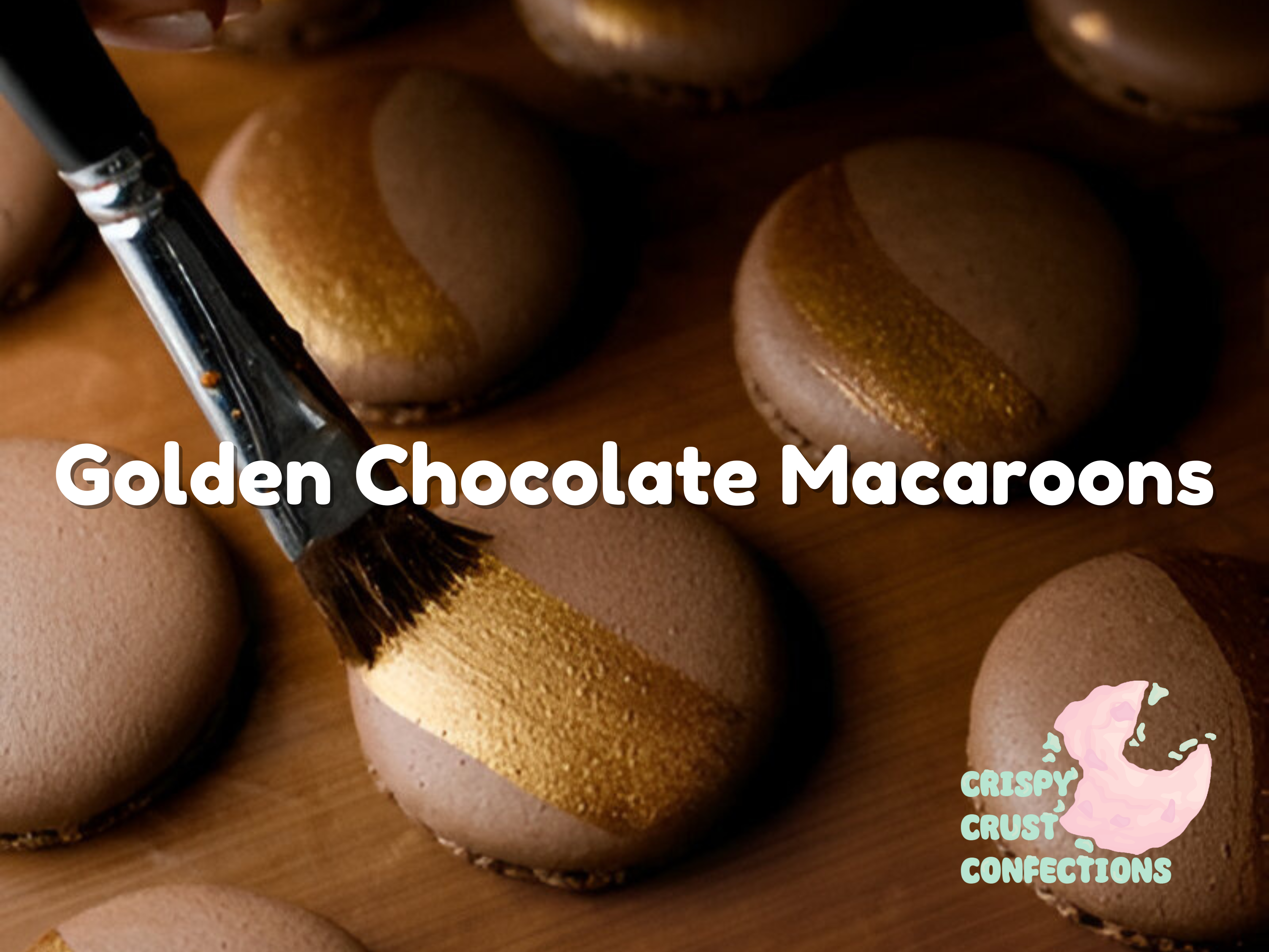 Golden Chocolate Macaroons Recipe