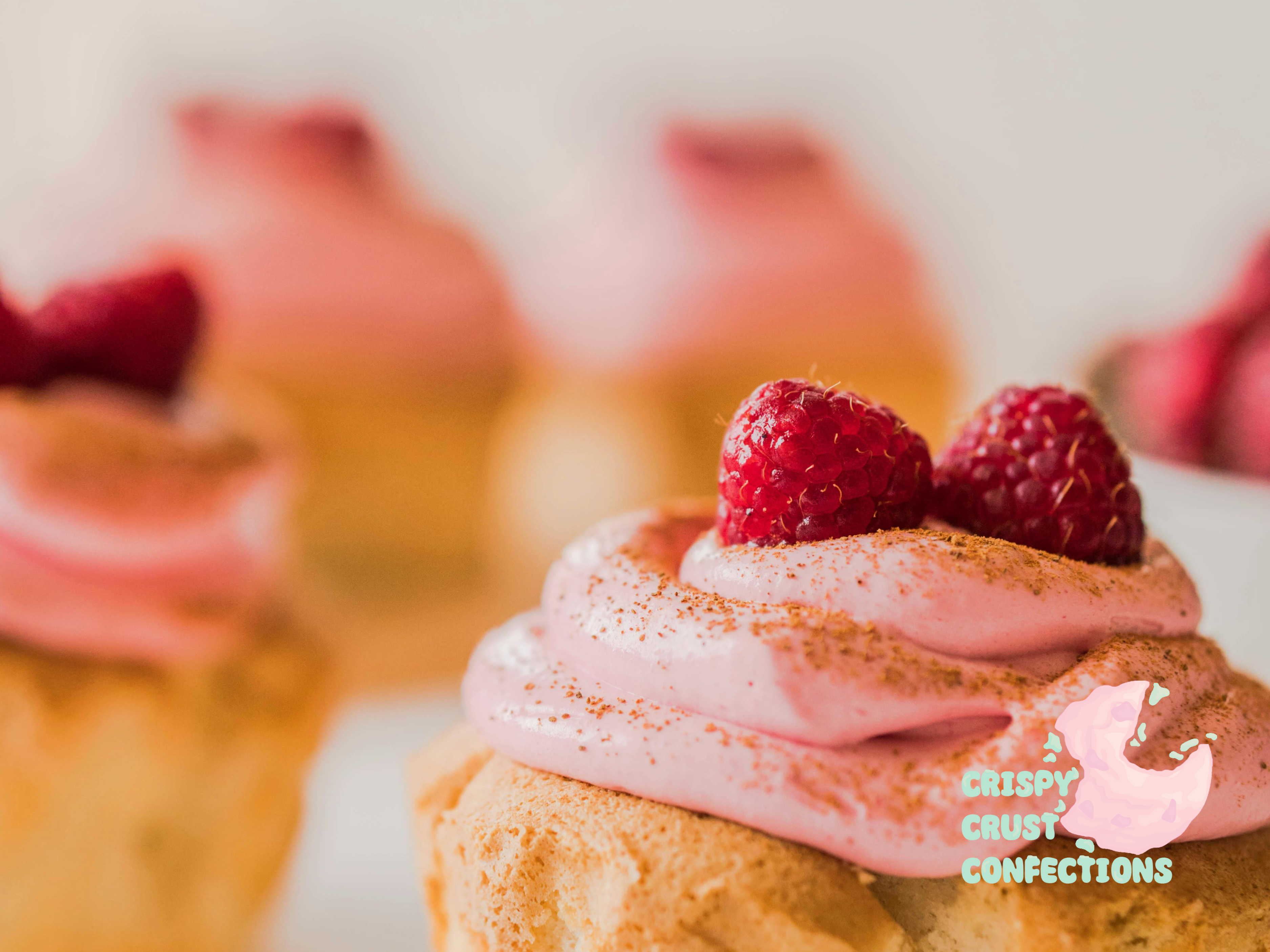 Raspberry Mini Cupcakes