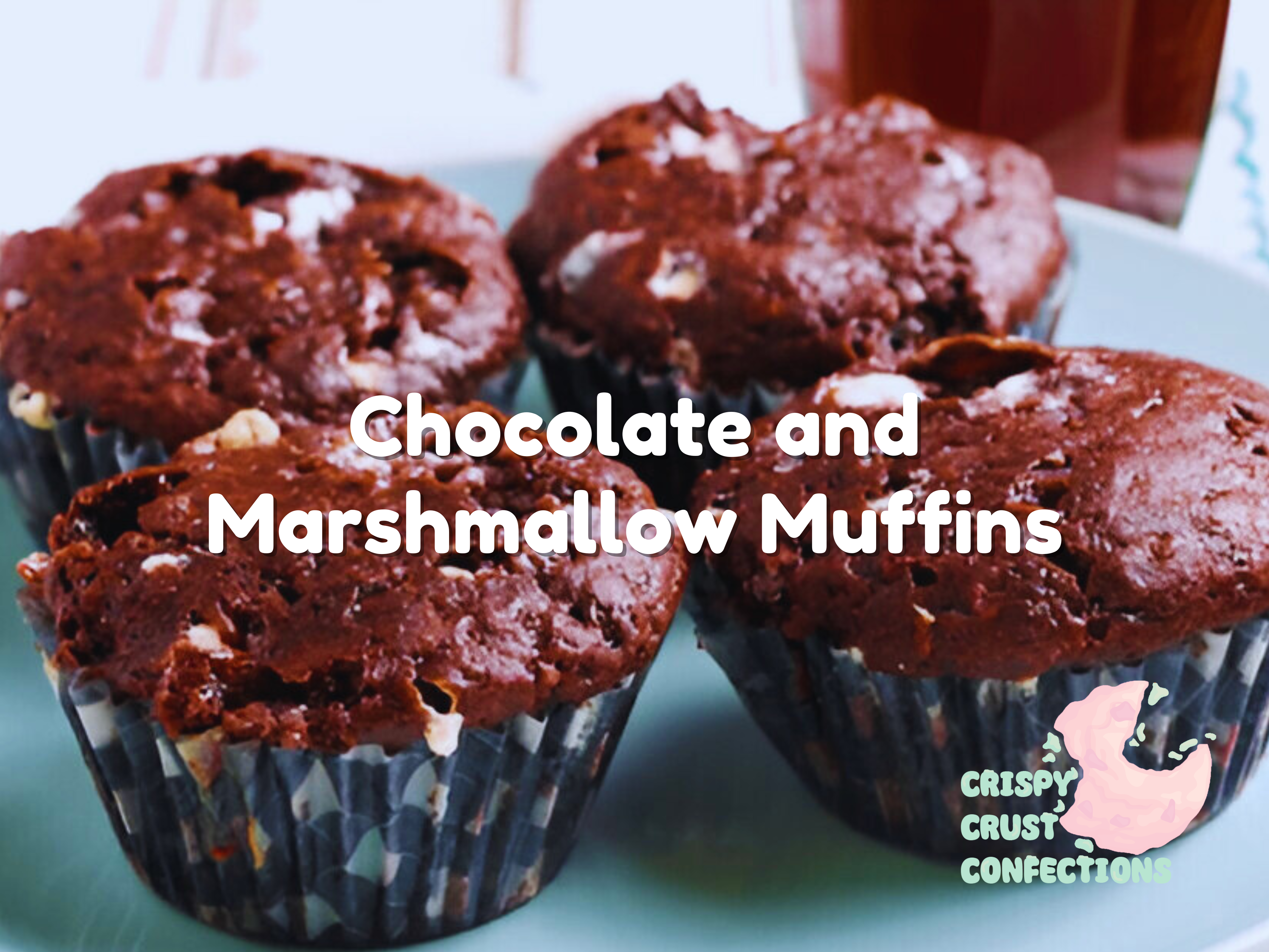 Chocolate and Marshmallow Muffins Recipe