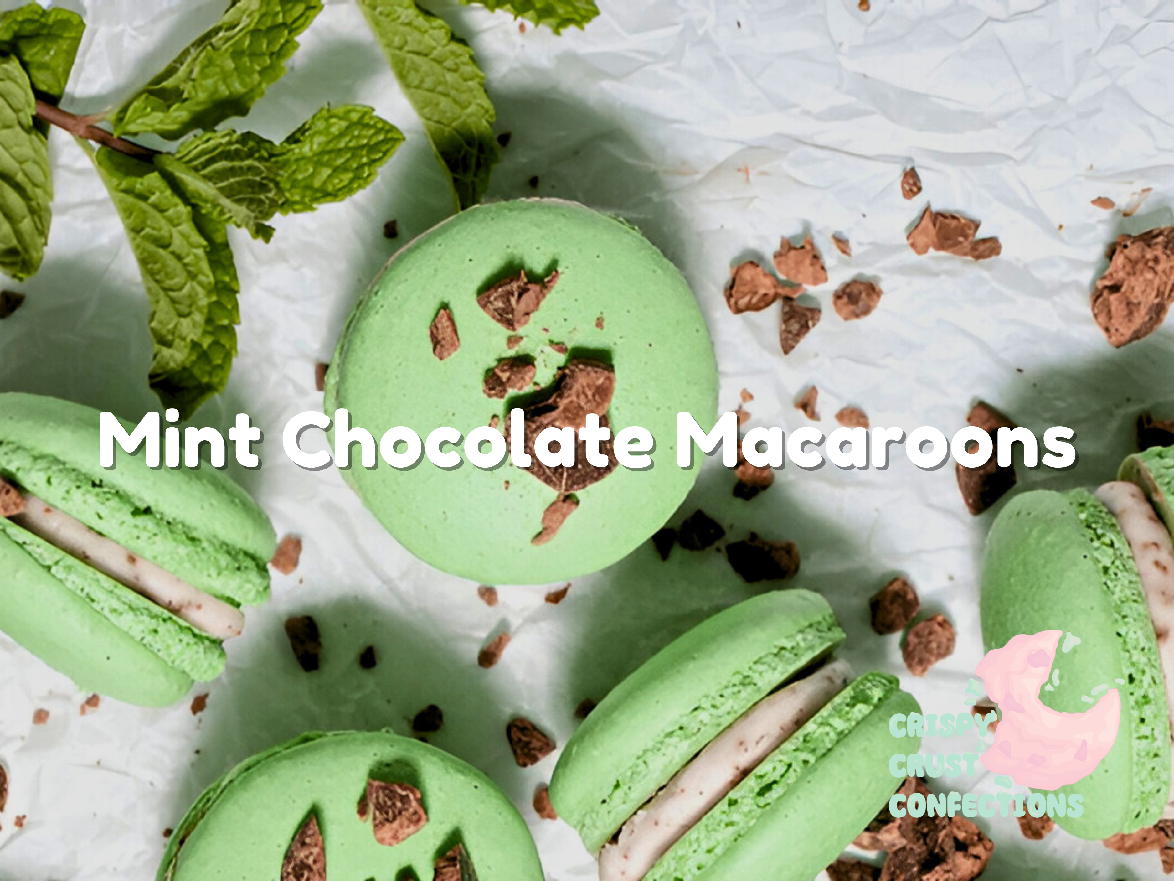 Mint Chocolate Macaroons Recipe