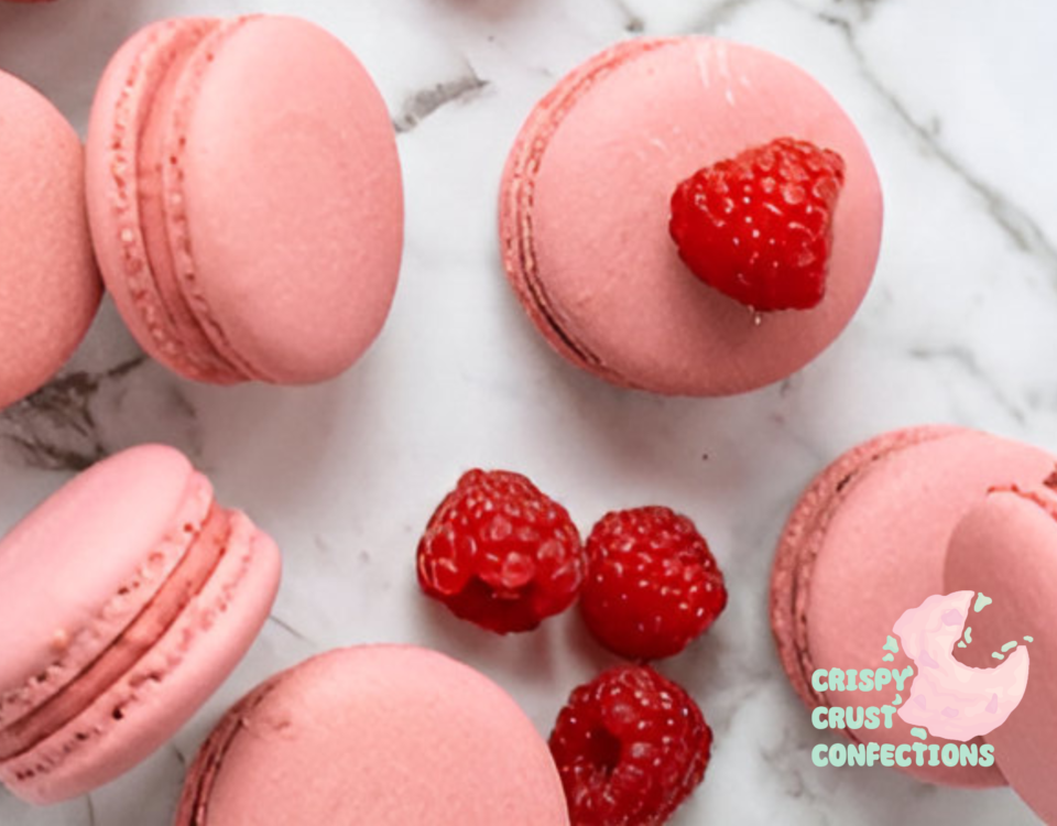 Raspberry Macaroons