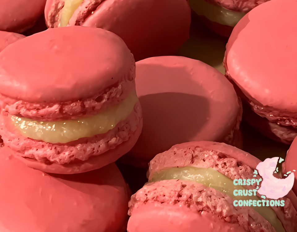 Strawberry Macaroons