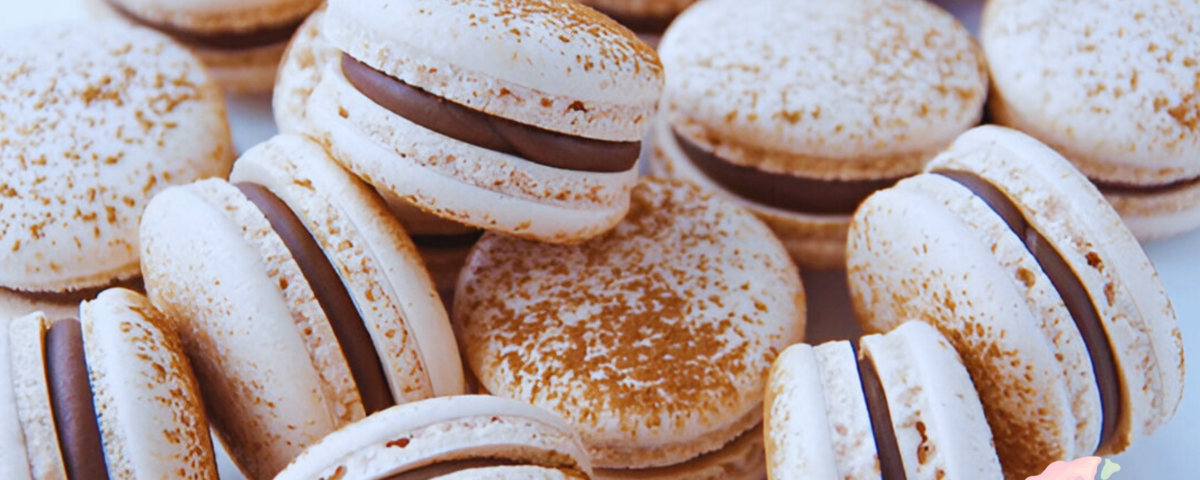 Coffee and Walnut Macaroons