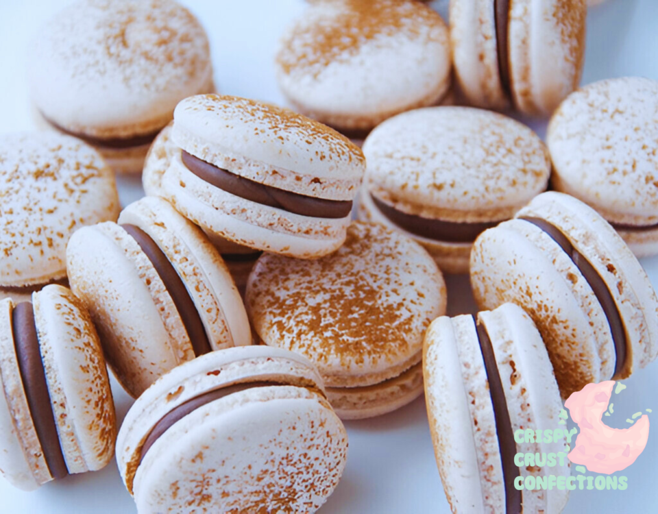 Coffee and Walnut Macaroons