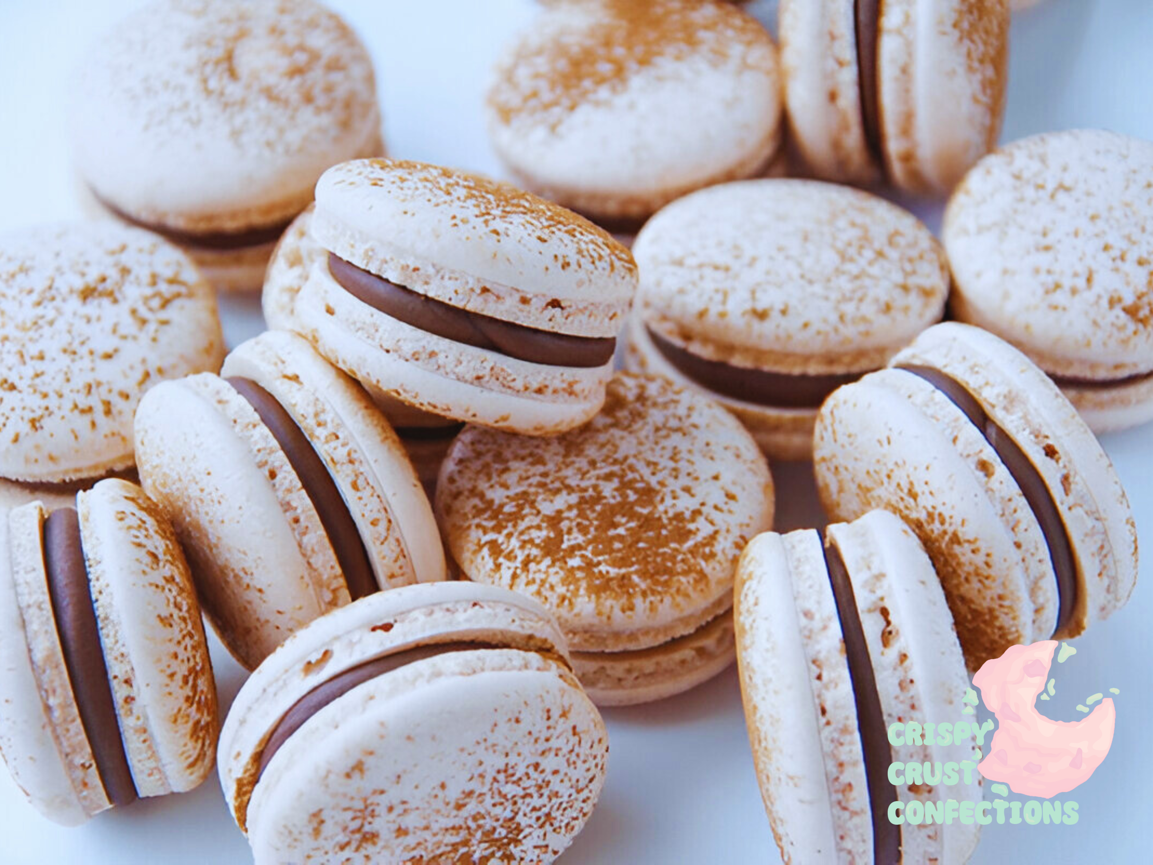 Coffee and Walnut Macaroons