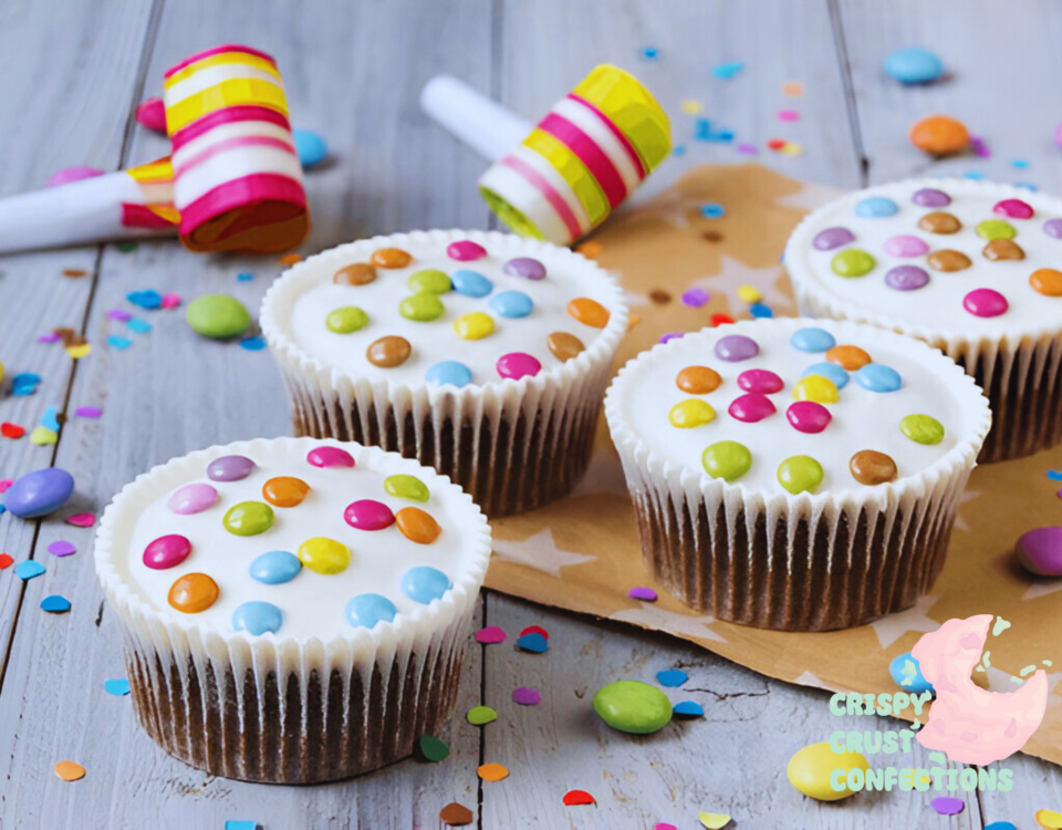 Rainbow Muffins