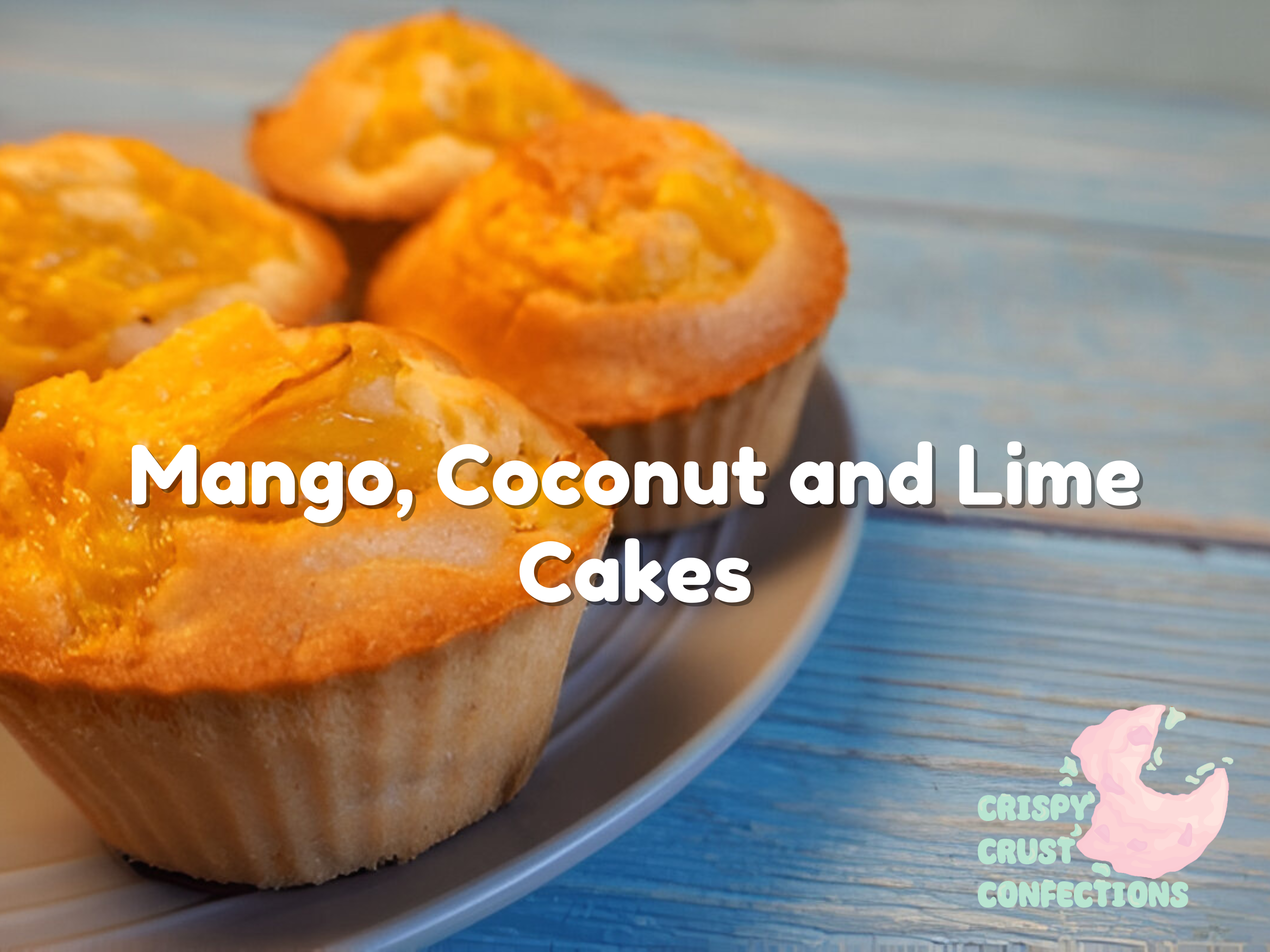 Mango, Coconut and Lime Cakes Recipe