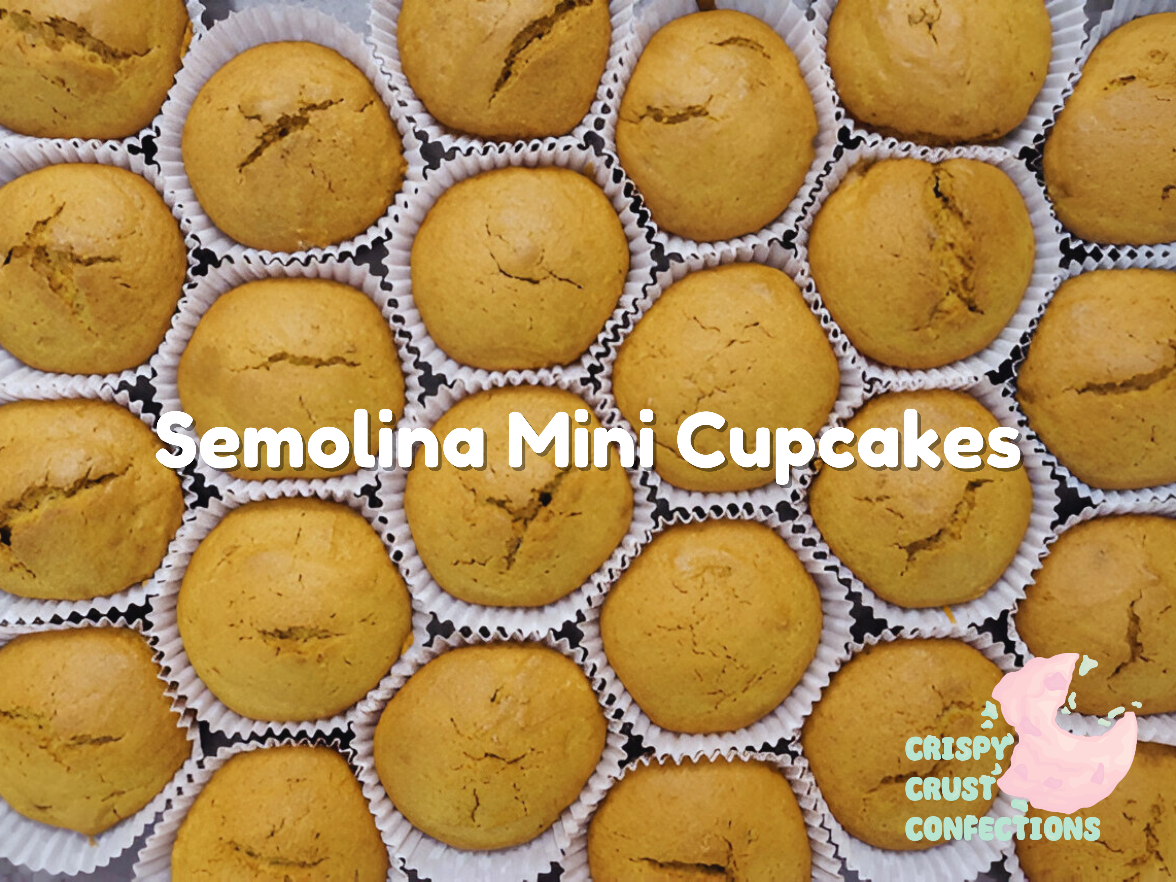 Semolina Mini Cupcakes Recipe