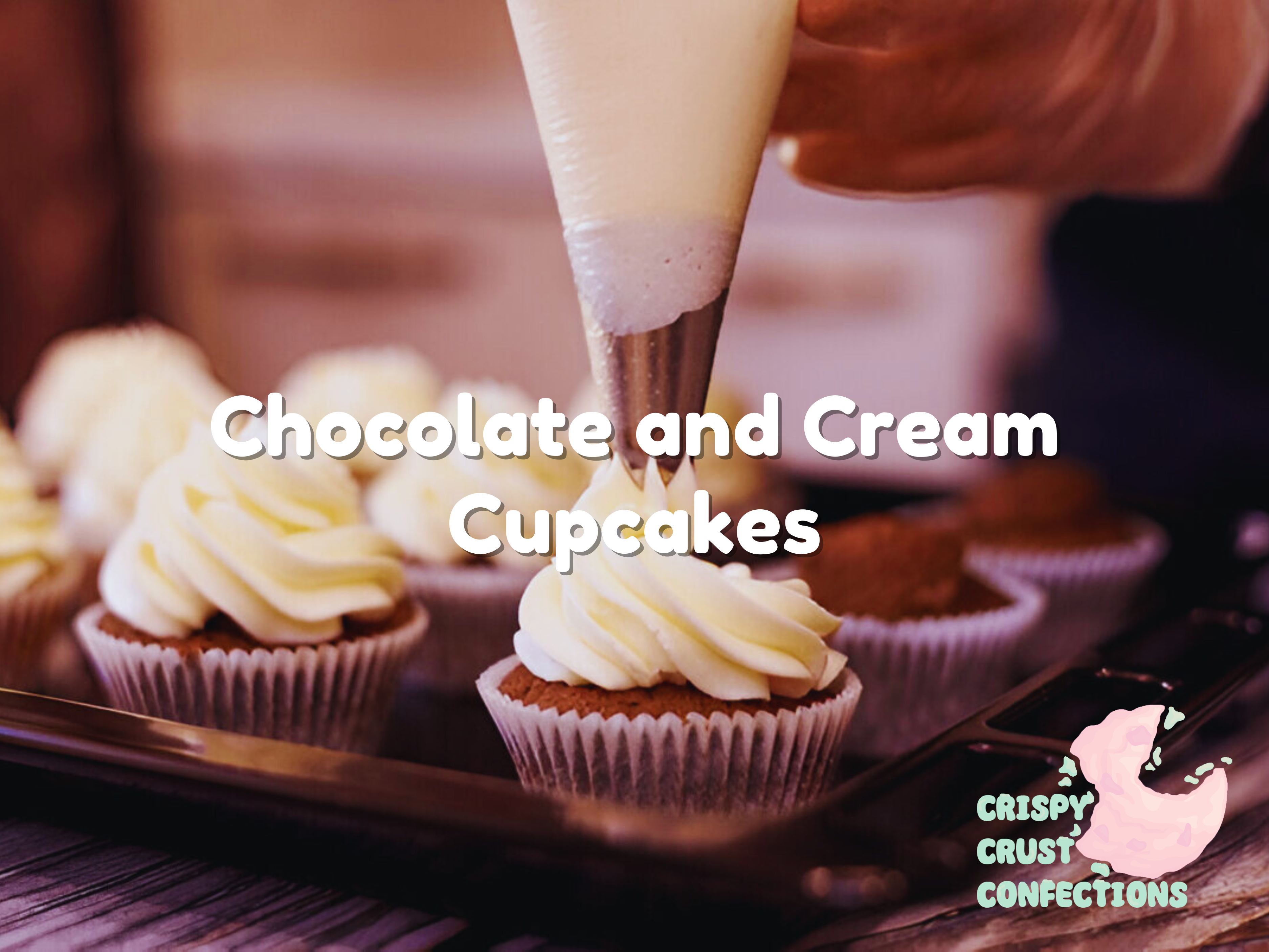 Chocolate and Cream Cupcakes Recipe