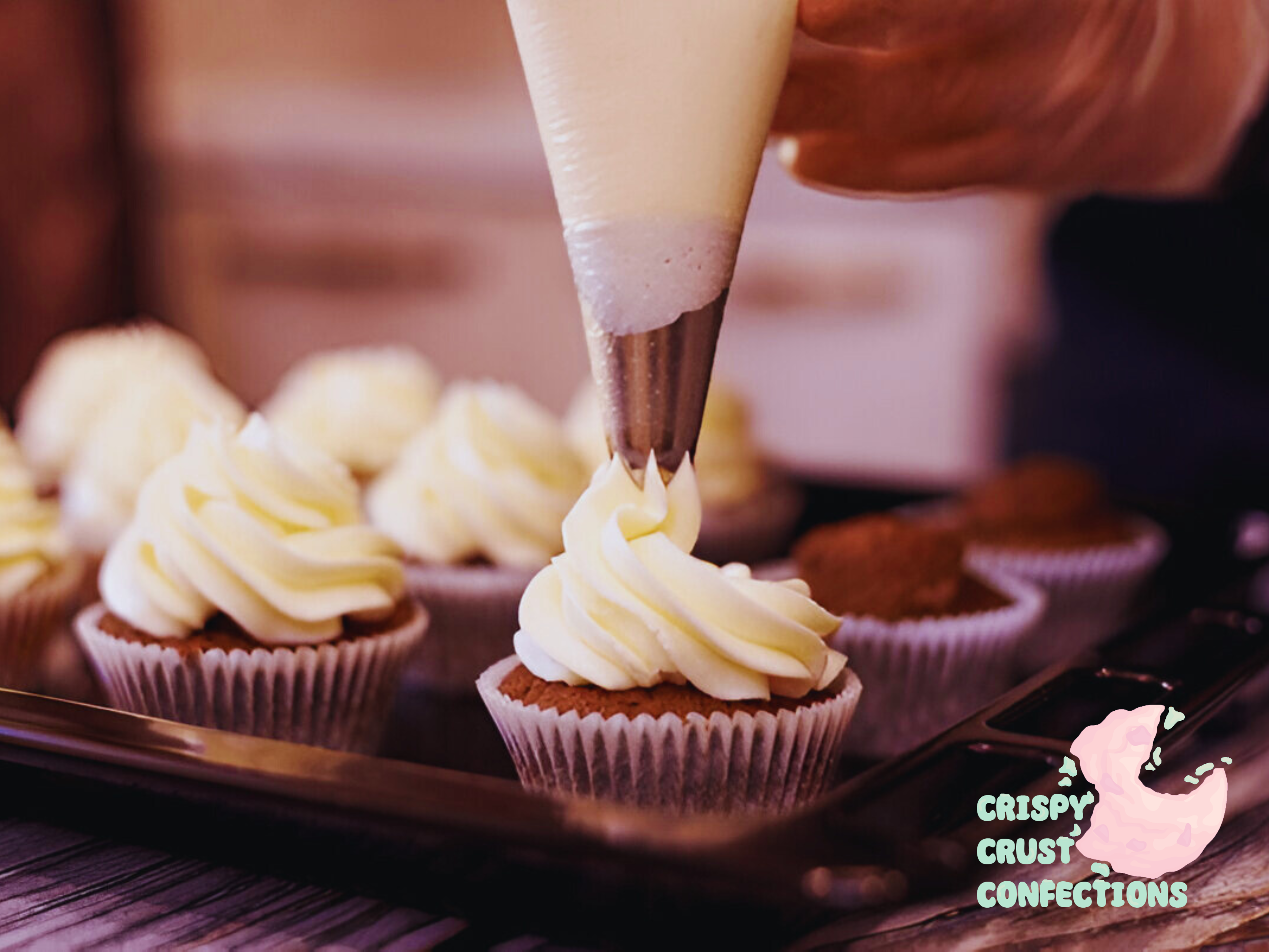 Chocolate and Cream Cupcakes