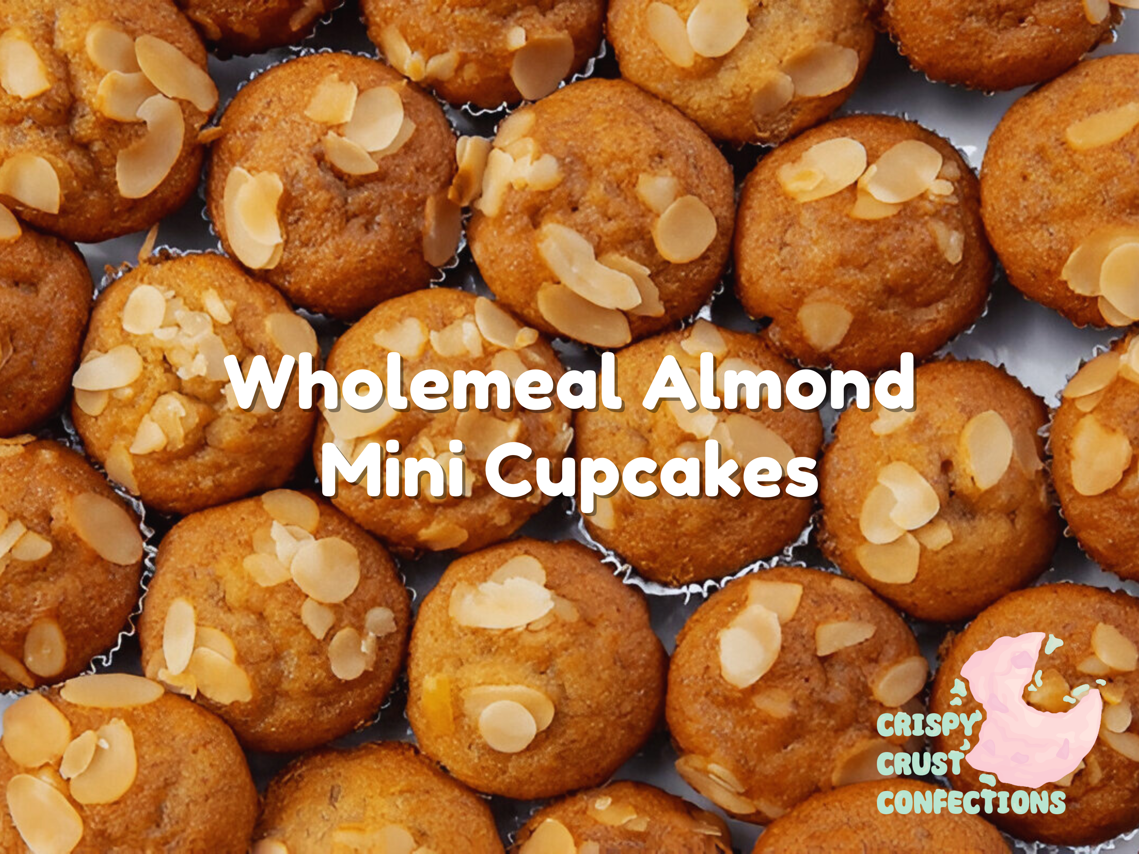 Wholemeal Almond Mini Cupcakes Recipe