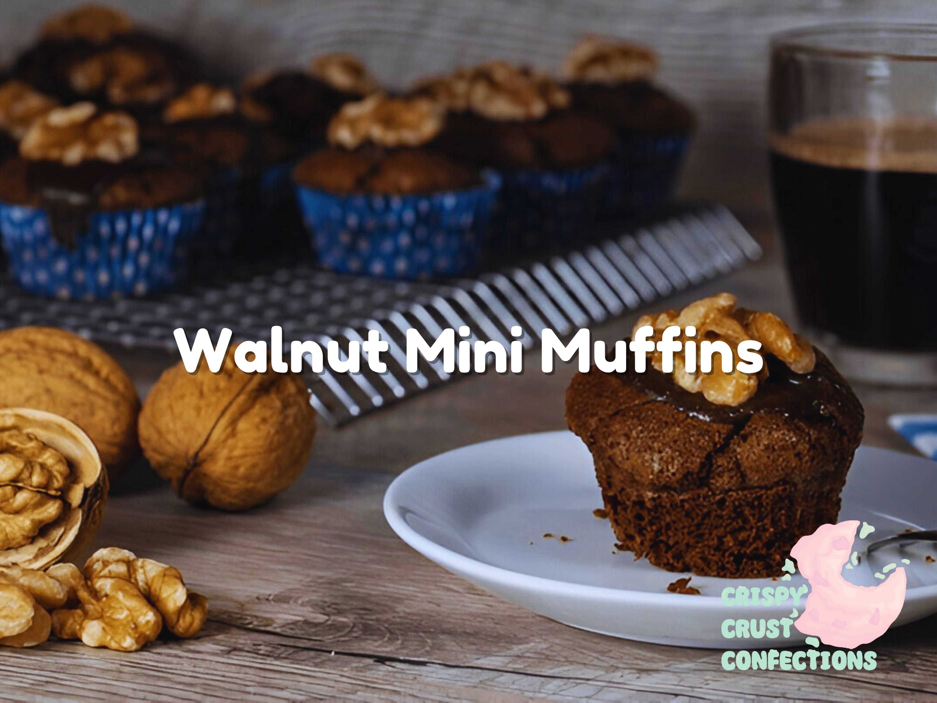 Walnut Mini Muffins Recipe