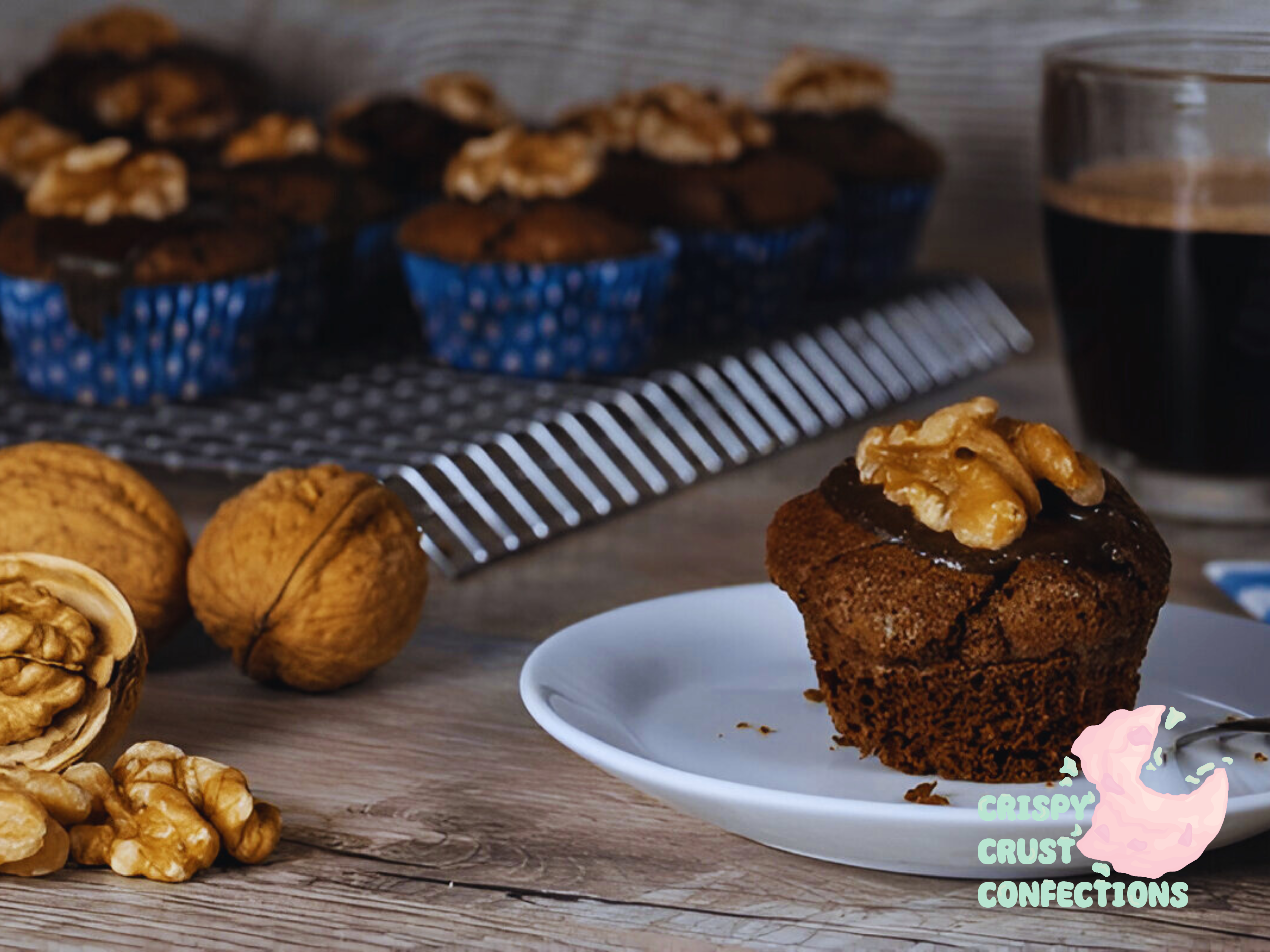 Walnut Mini Muffins