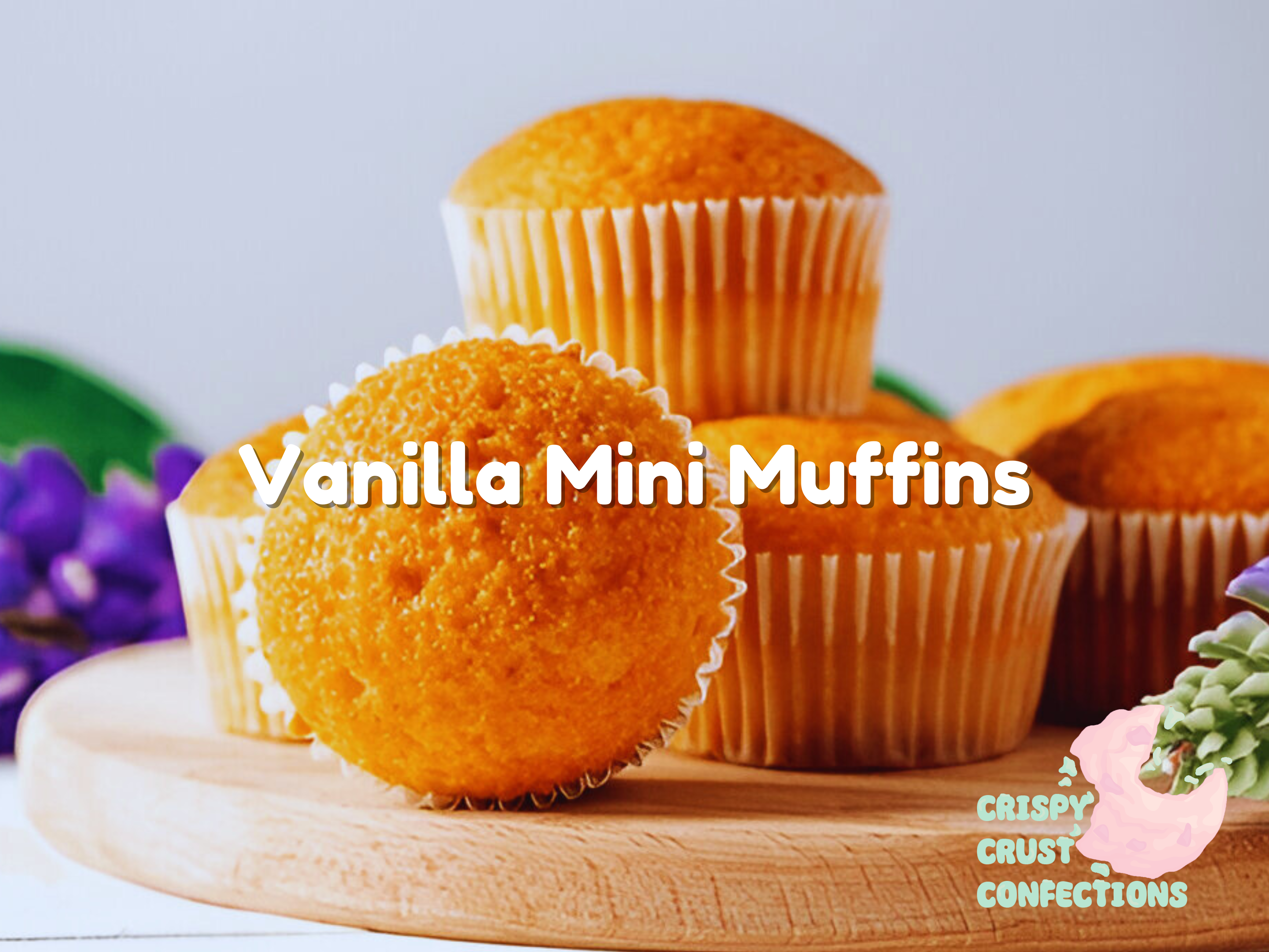 Vanilla Mini Muffins Recipe