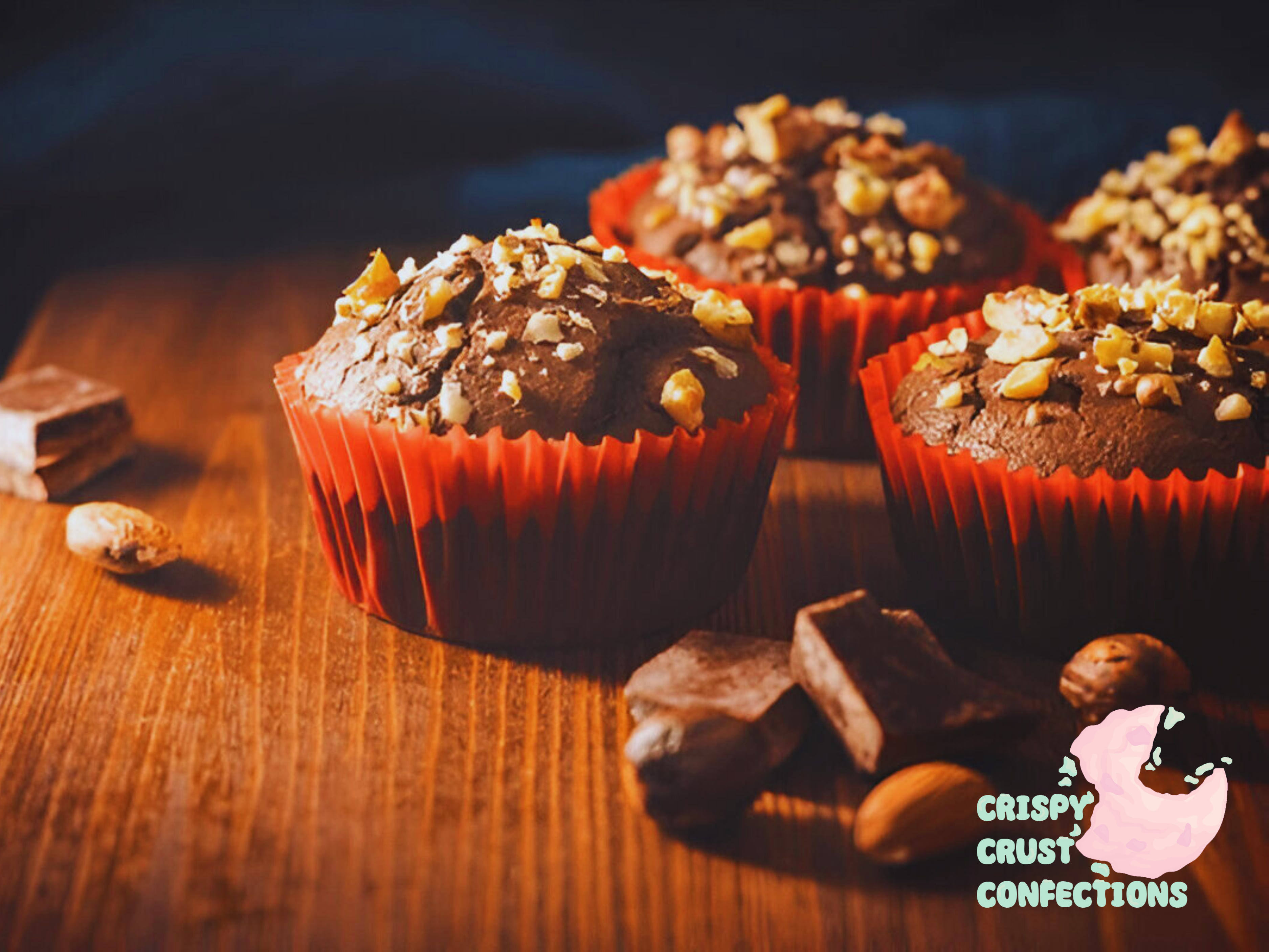 Chocolate and Hazelnut Cupcakes