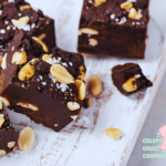 Chocolate and Salted Peanut Brownies