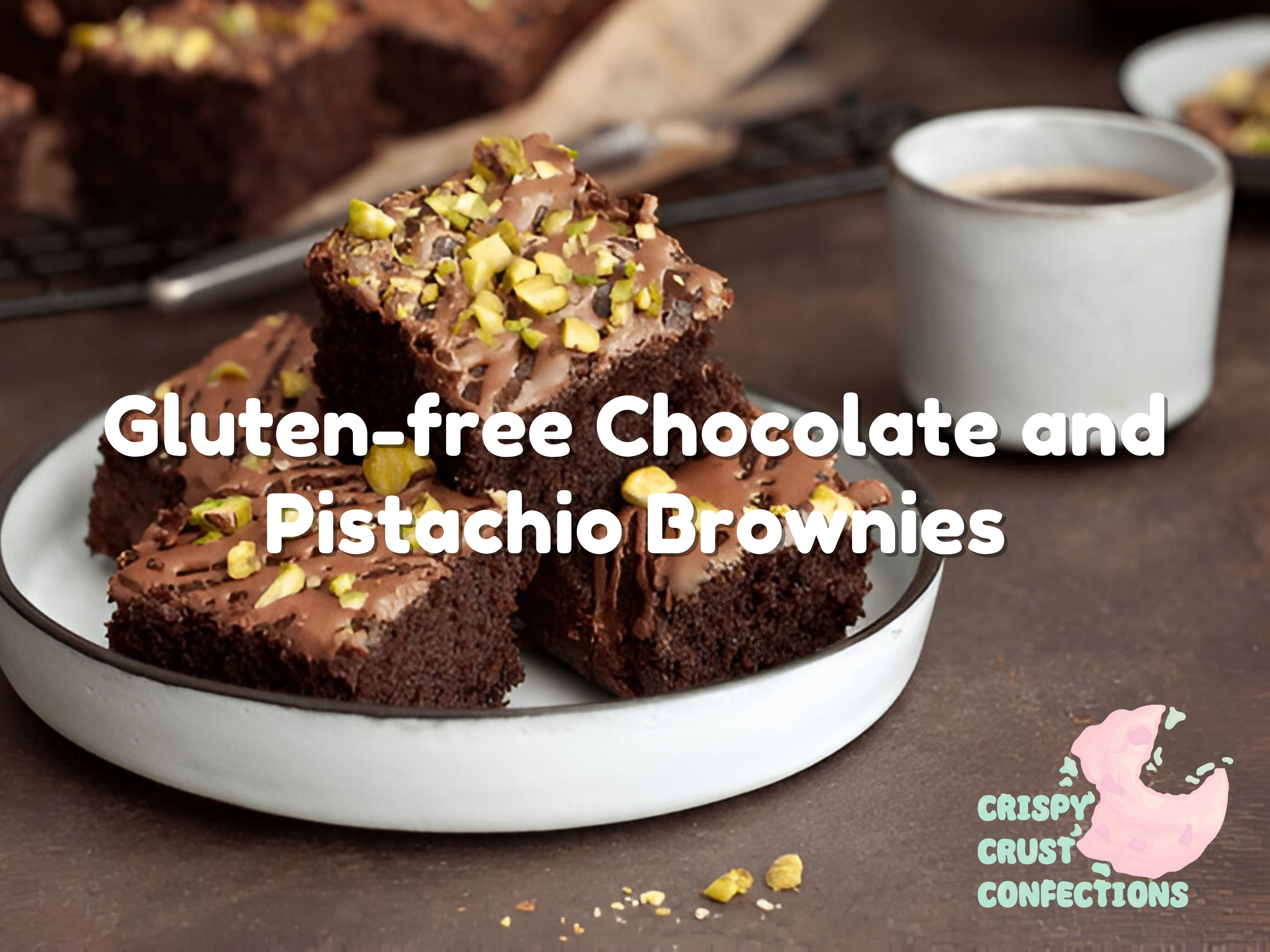 Gluten-free Chocolate and Pistachio Brownies Recipe