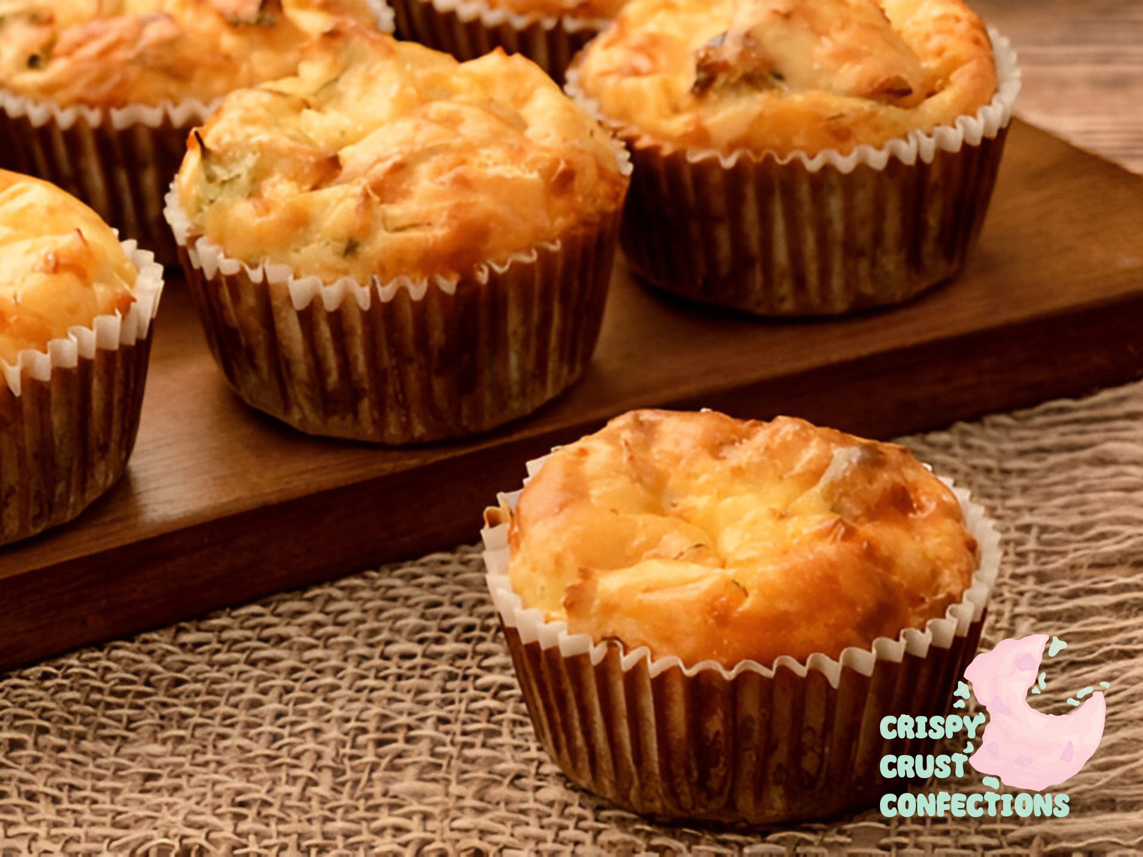 Chicken and Camembert Muffins