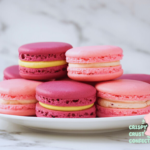 Giant Lemon and Raspberry Macaroons