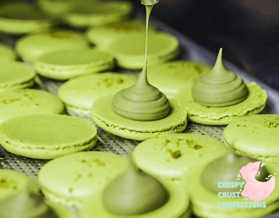 Matcha Green Tea Macaroons