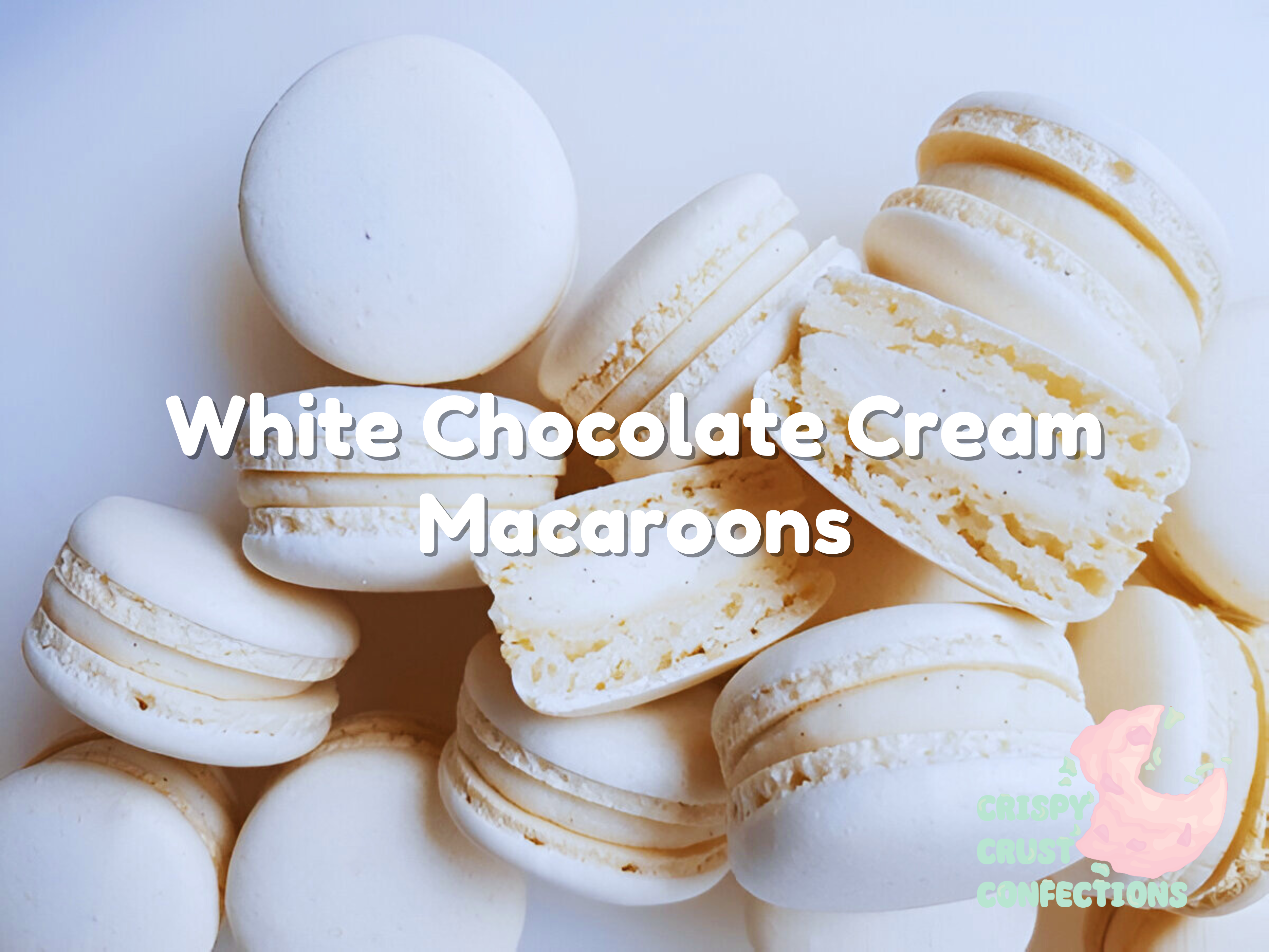 White Chocolate Cream Macaroons Recipe