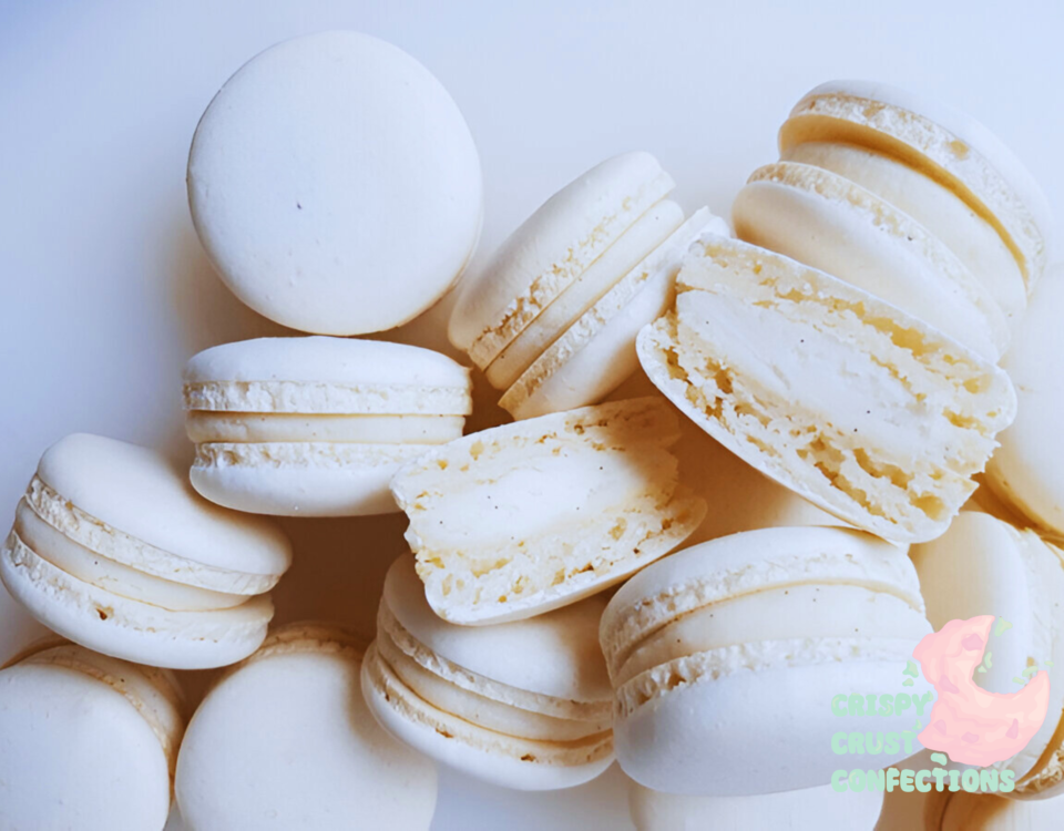 White Chocolate Cream Macaroons